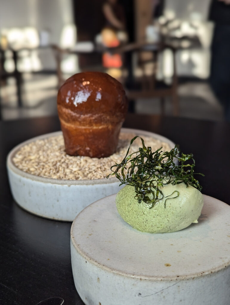 etch. by Steven Edwards - marmite brioche, seaweed butter