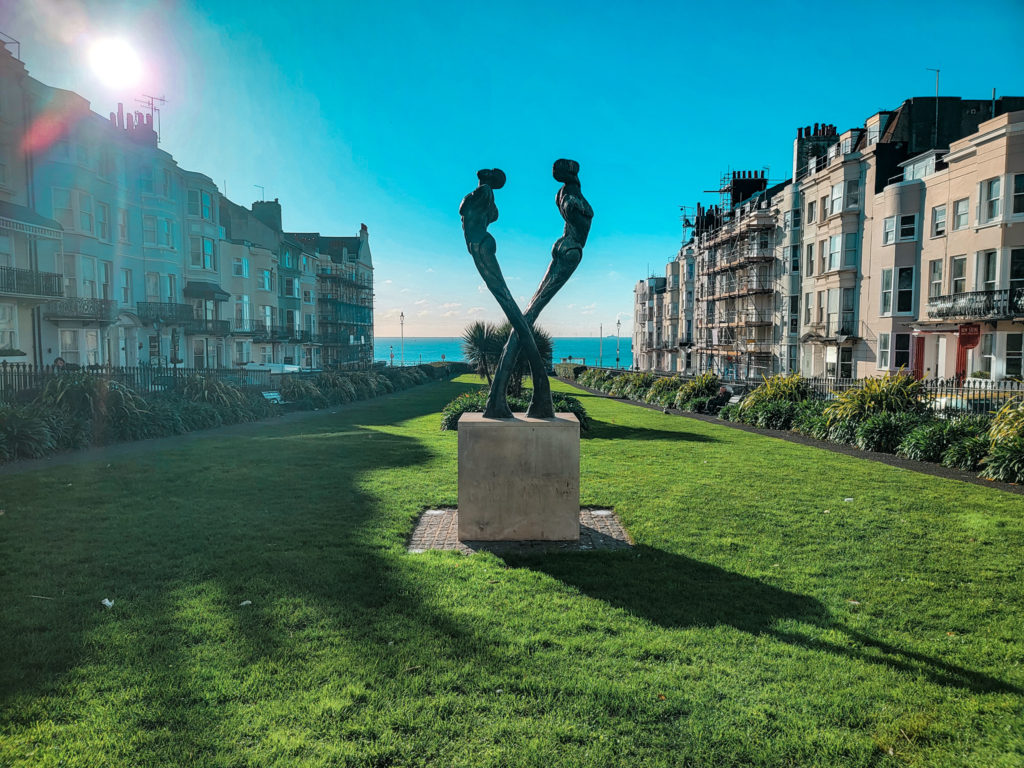 New Steine Gardens and AIDS Memorial - Brighton 