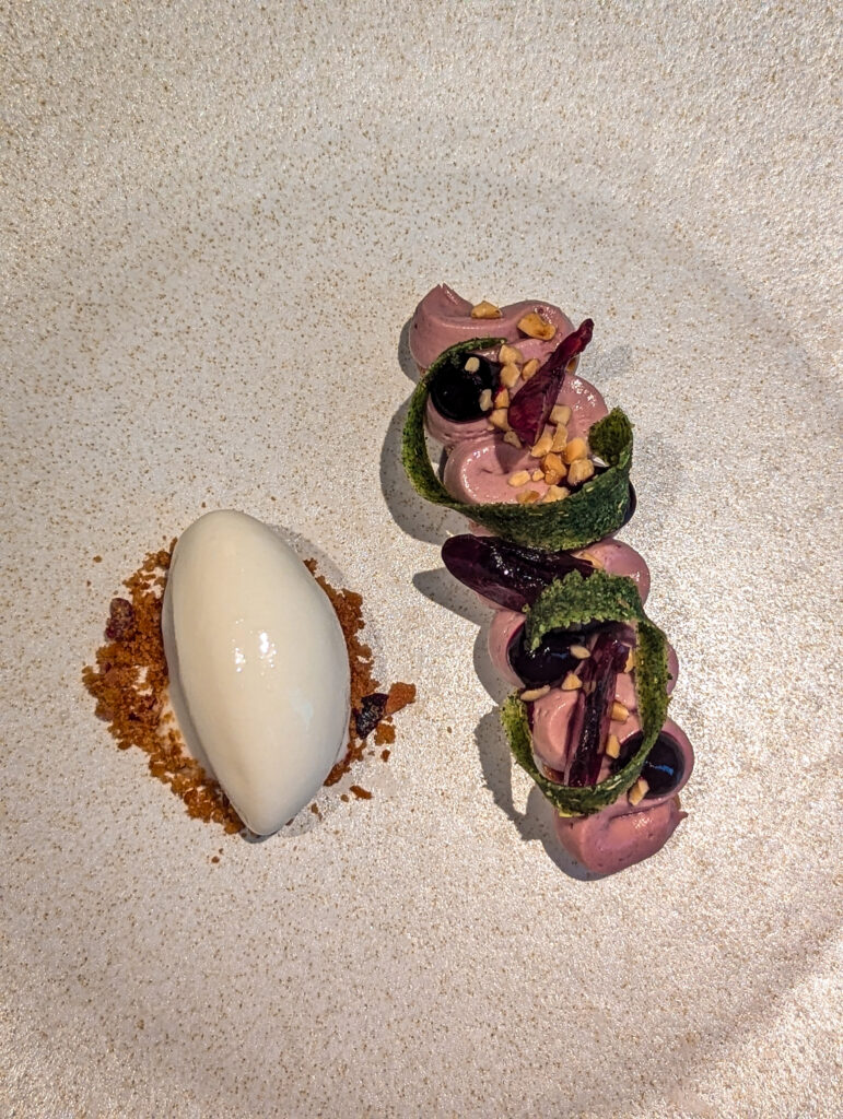 etch. by Steven Edwards - cherry sable and diplomat with sheeps milk ice cream - photos by Daniela Toporek 