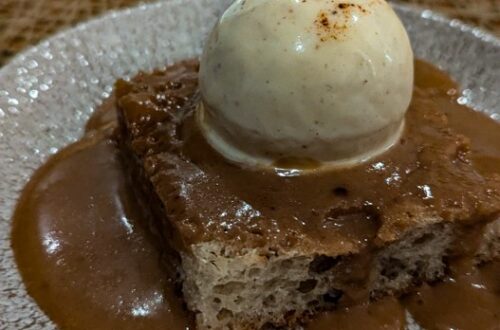 Delirium Dining Club - Sticky Toffee Welsh Rarebit - Daniela Toporek